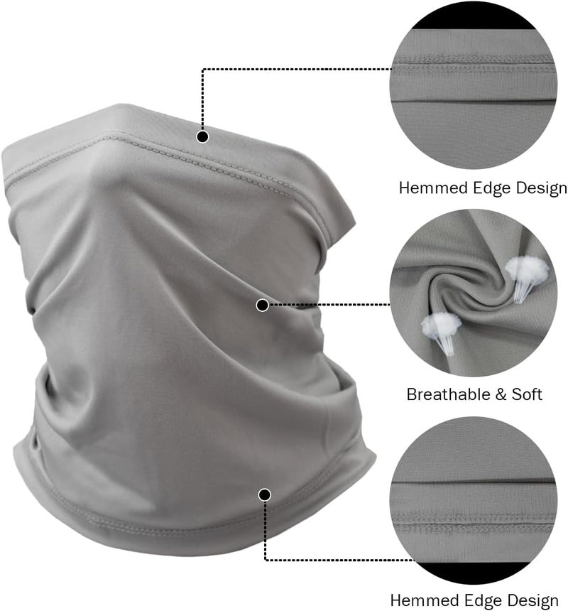 SRLLBBY Fishing Neck Gaiter, Sun Protection Face Mask, Cooling Neck Shield Scarf Cycling Balaclava Bandana for Men and Women - Image 3